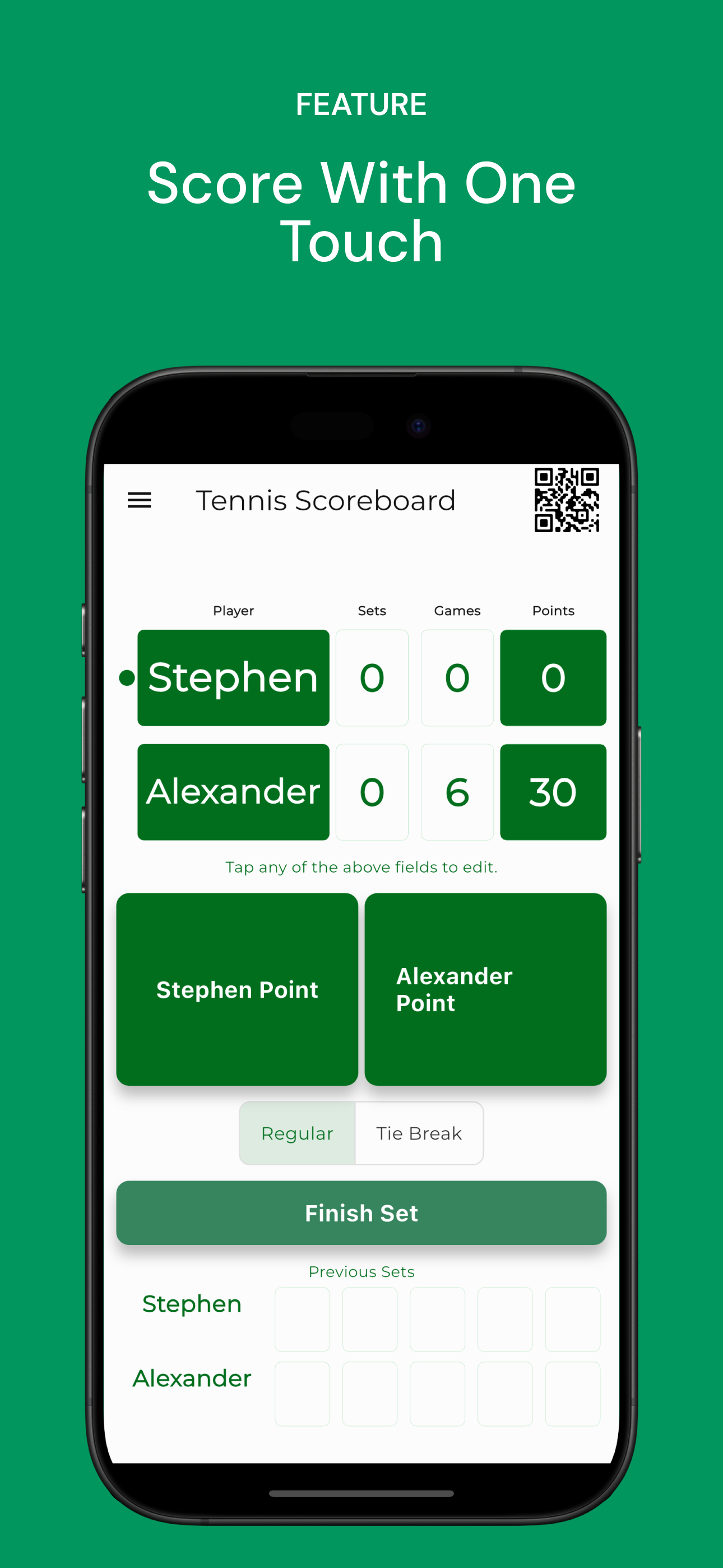 Tennis Scorekeeper (Share)