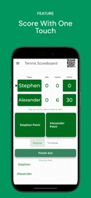 Tennis Scorekeeper (Share) screenshot