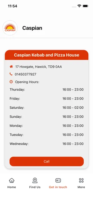 Caspian Pizzeria screenshot 1