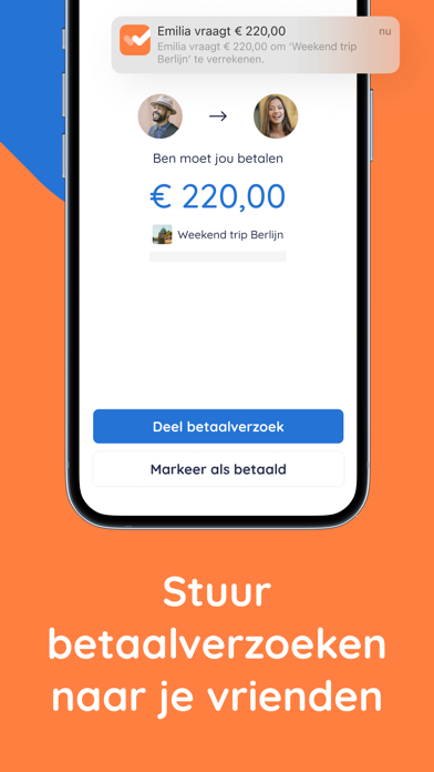 WieBetaaltWat - Splitser iPhone screenshot 6