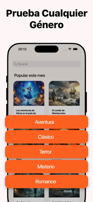 Lector y Abridor de ePub iPhone screenshot 5