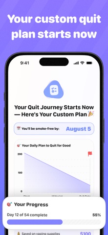 Quit Vaping Tracker - ByePuff Screenshot 4 of 6