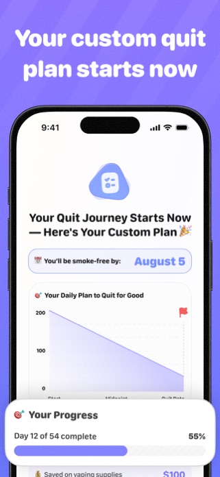 Quit Vaping Tracker - ByePuff Screenshot 4 of 6