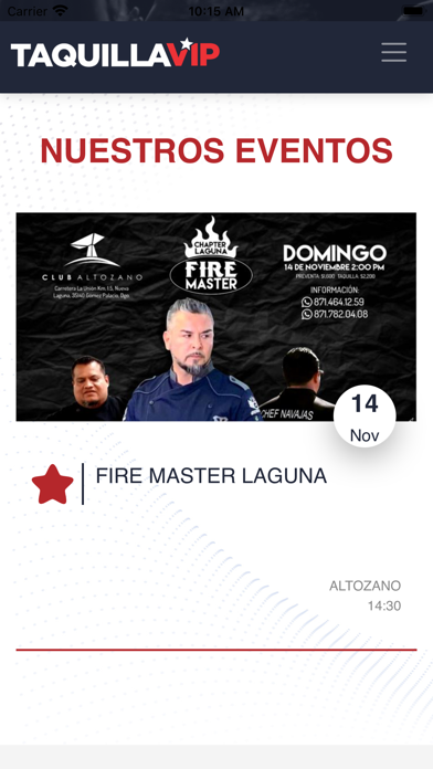 Screenshot #2 pour Taquilla-Vip