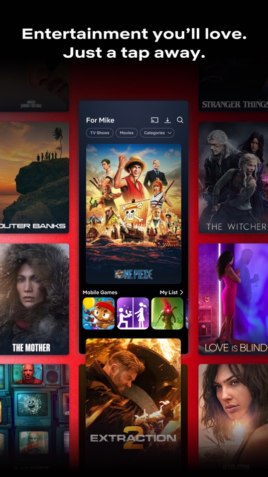 #6. Netflix (iOS) di: Netflix, Inc.
