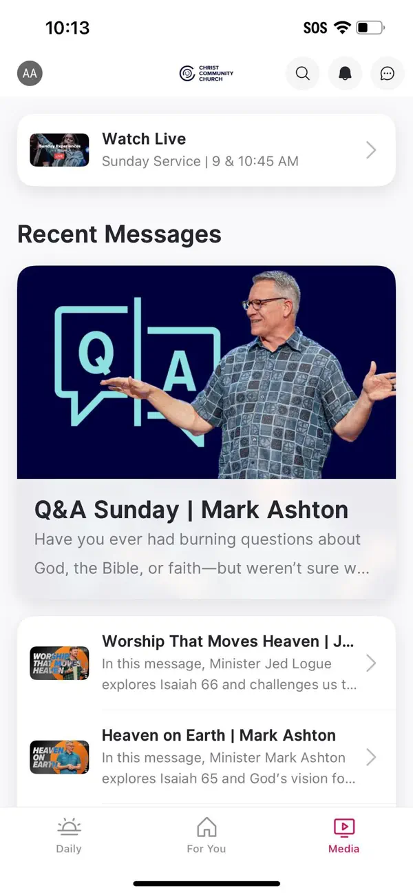 Screenshot #3 pour Christ Community Church Omaha