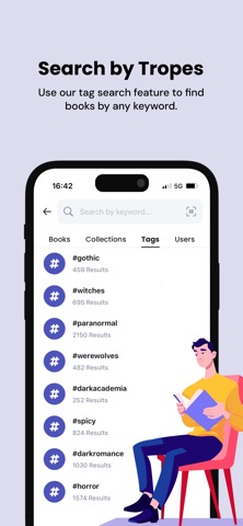 Uncover - Bookish App Screenshot 4 of 7
