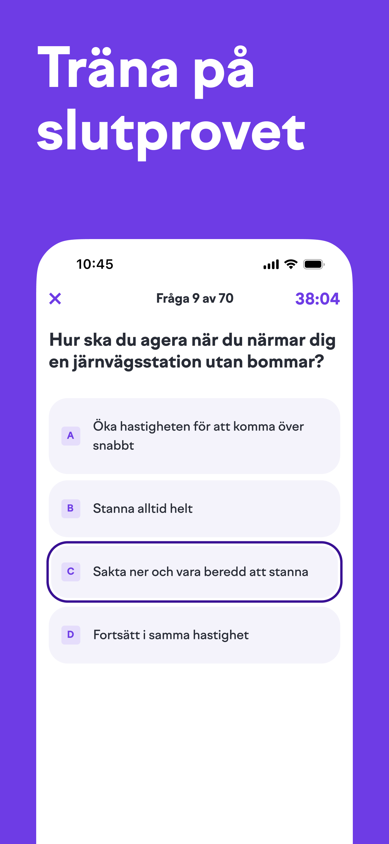 Körkortsteori B