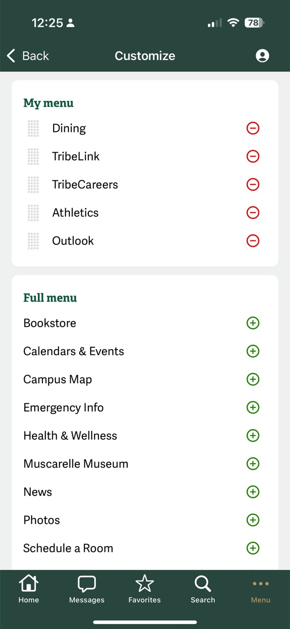 iPhone screenshot