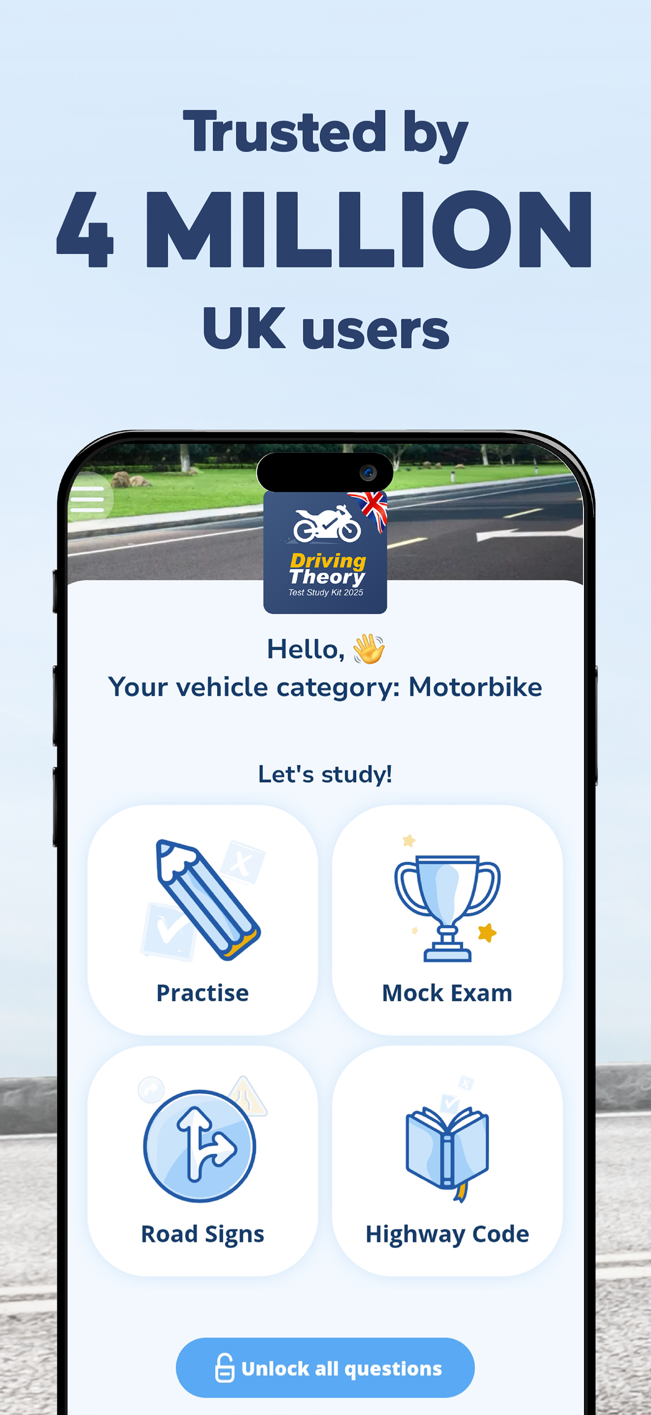 UK Motorcycle Theory Test Kit