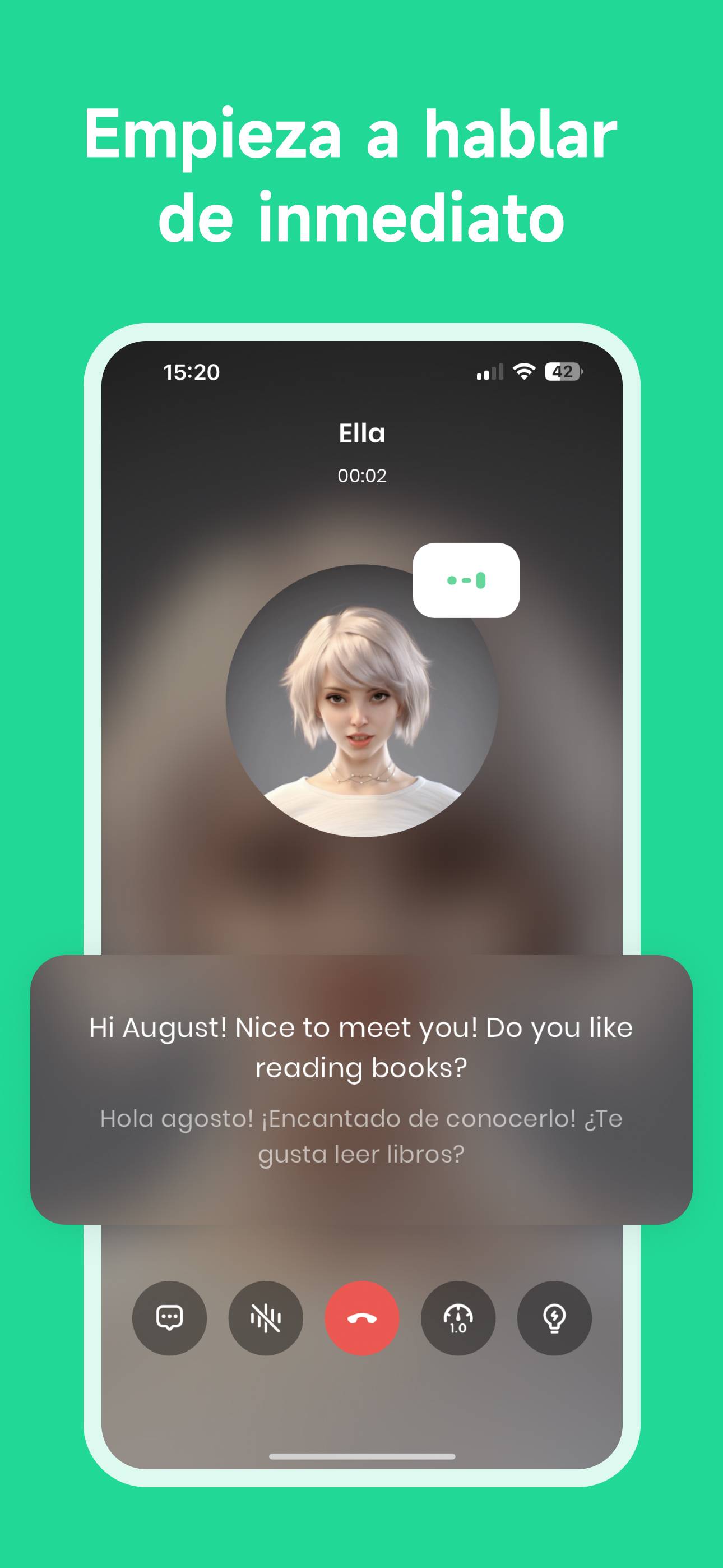 TalkOn IA： Hablar Inglés