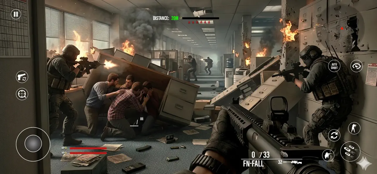 Screenshot #3 pour Sniper Assassin: Offline FPS