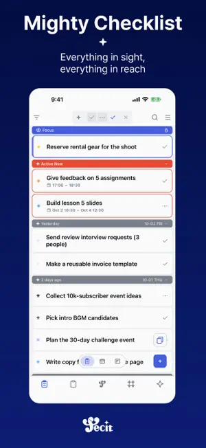 fecit: Task Manager & Planner screenshot 2