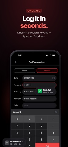 Balanz AI: Expense Tracker Screenshot 2 of 6