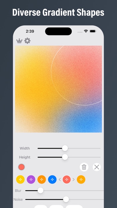 Color Gradient - Card Tool Screenshot