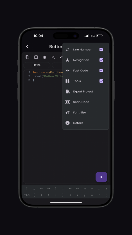 #5. HTML Creator(Pro) (iOS) Podle: Hrishi Suthar