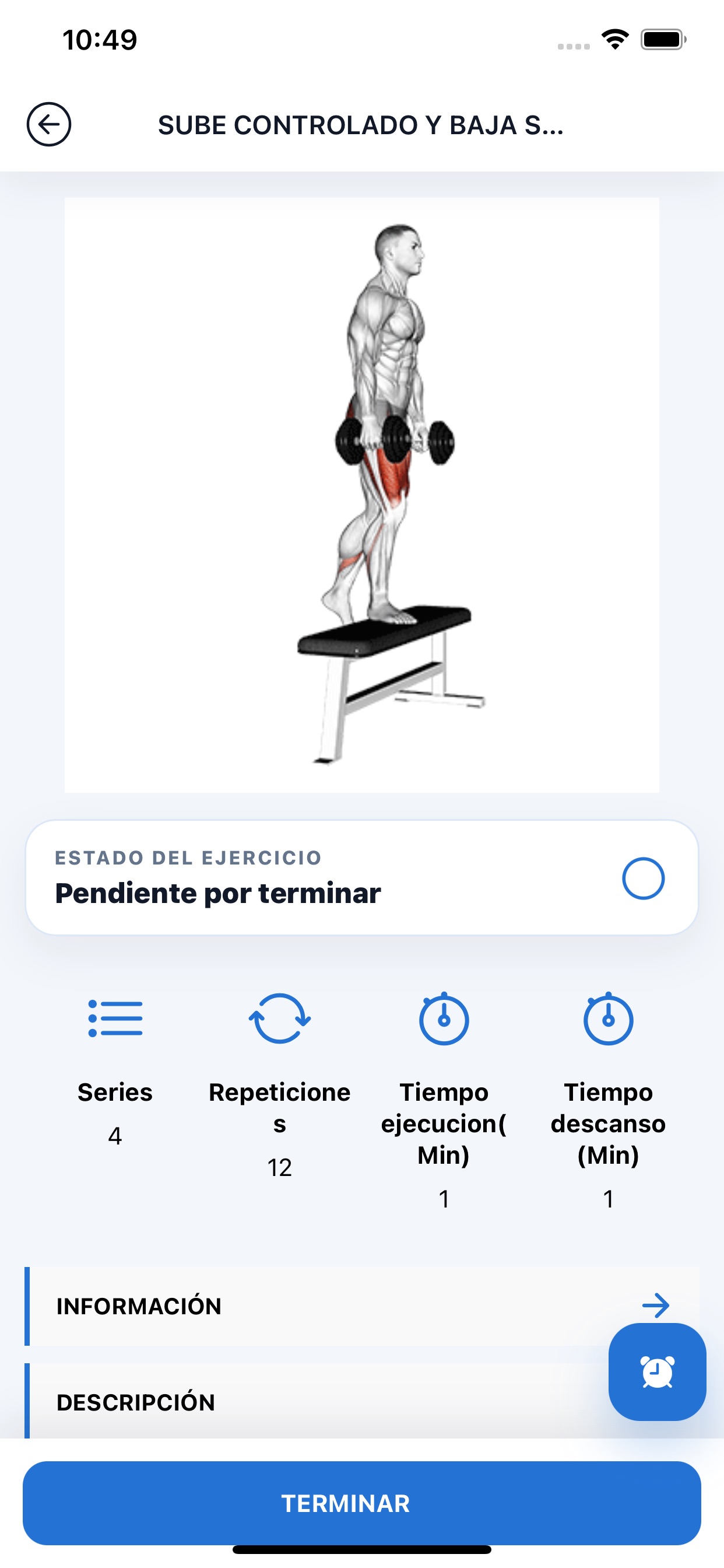 Screenshot 10 of Rutinas Entrenador Personal