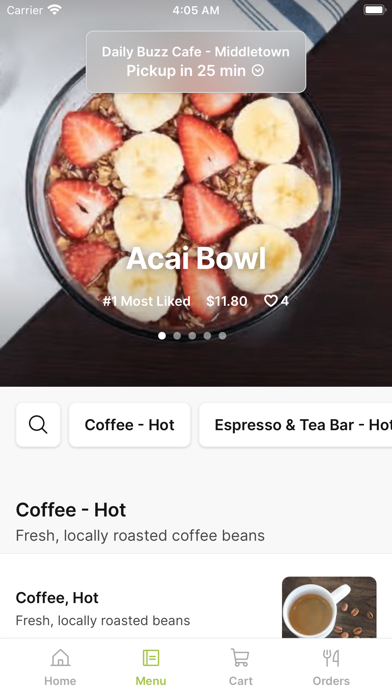 Daily Buzz Cafe Screenshot