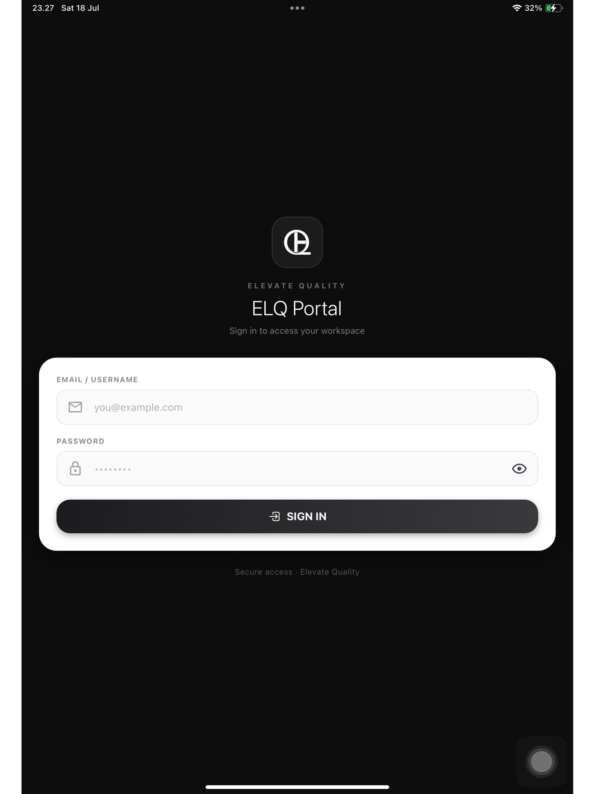 ELQ Portal screenshot 8