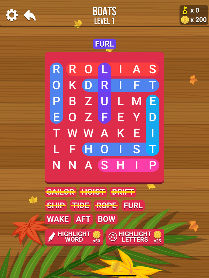 Word Search  Hidden Word