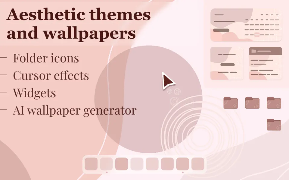 Screenshot 1 of Aesthetic Background Themes 2.5.3