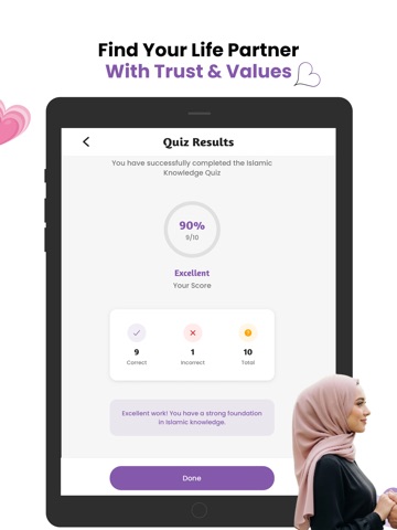 MuslimMatcher iPad screenshot