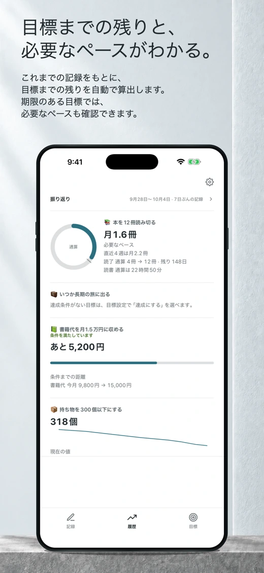 Recte - Flexible Life Tracker screenshot 2