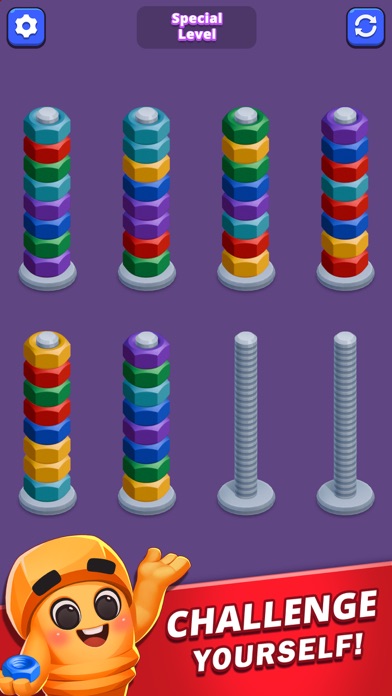Nuts Sort Master Screenshot