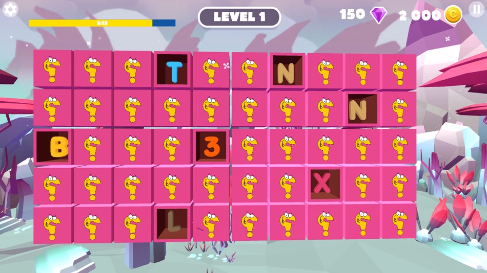 #1. Memory Game 3D Matching Games (iOS) โดย: GameEnix