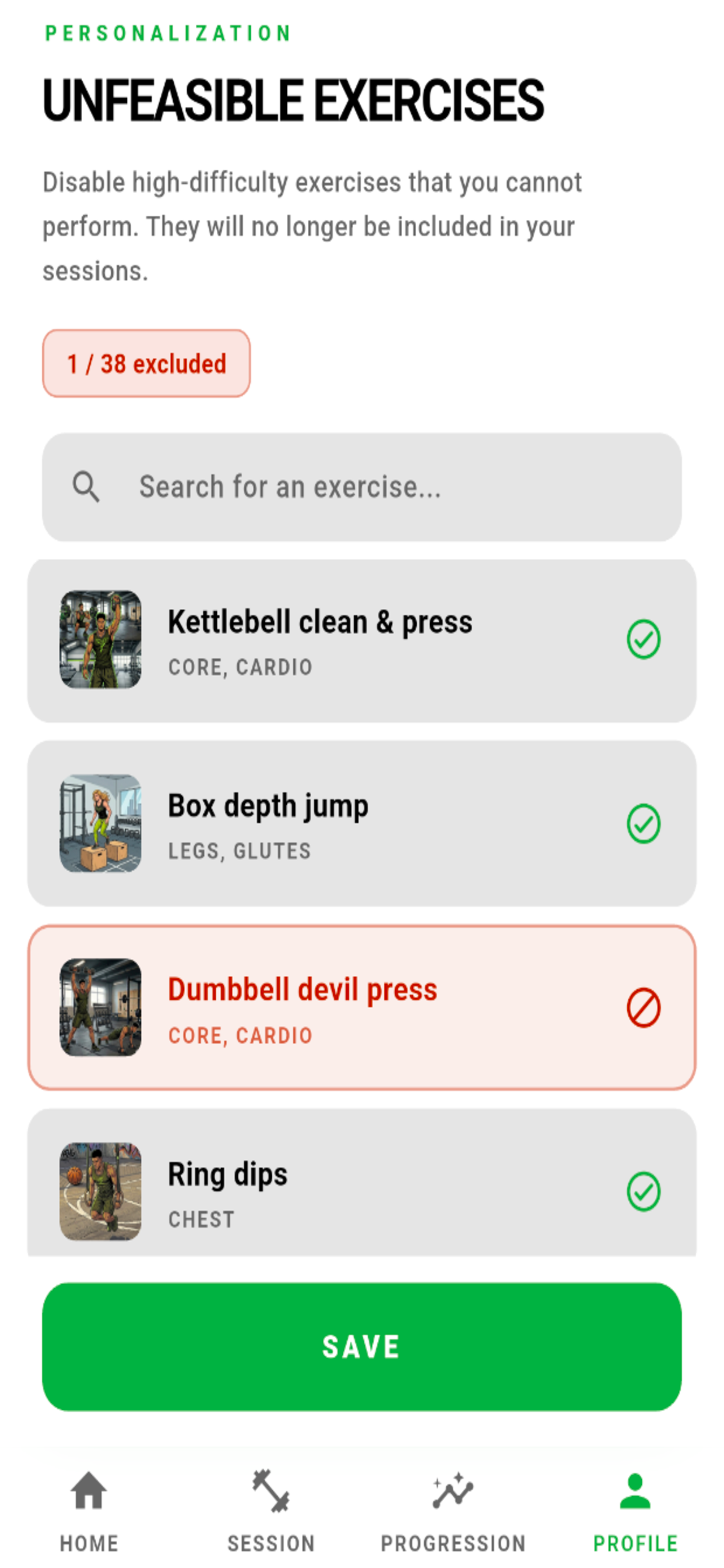 Agile Workout : fitness screenshot 5