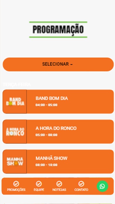 Band FM Araçatuba Screenshot