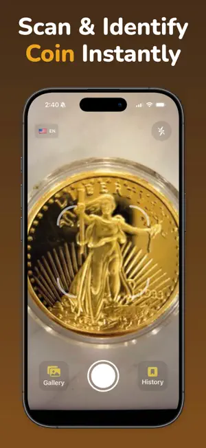 Coin Identifier: CoinLens screenshot 1