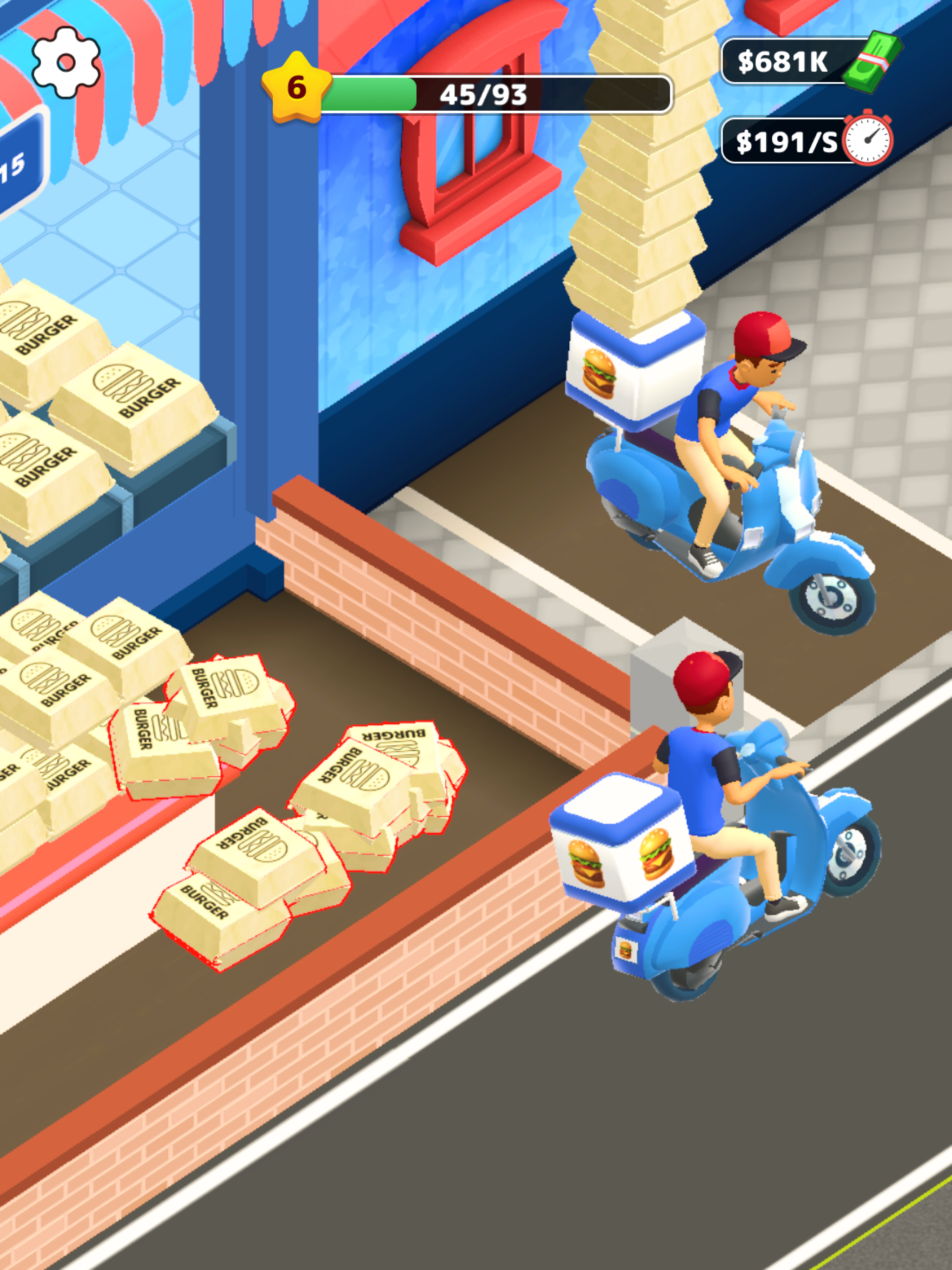 Burger Cooking Idle Fast Food screenshot 7