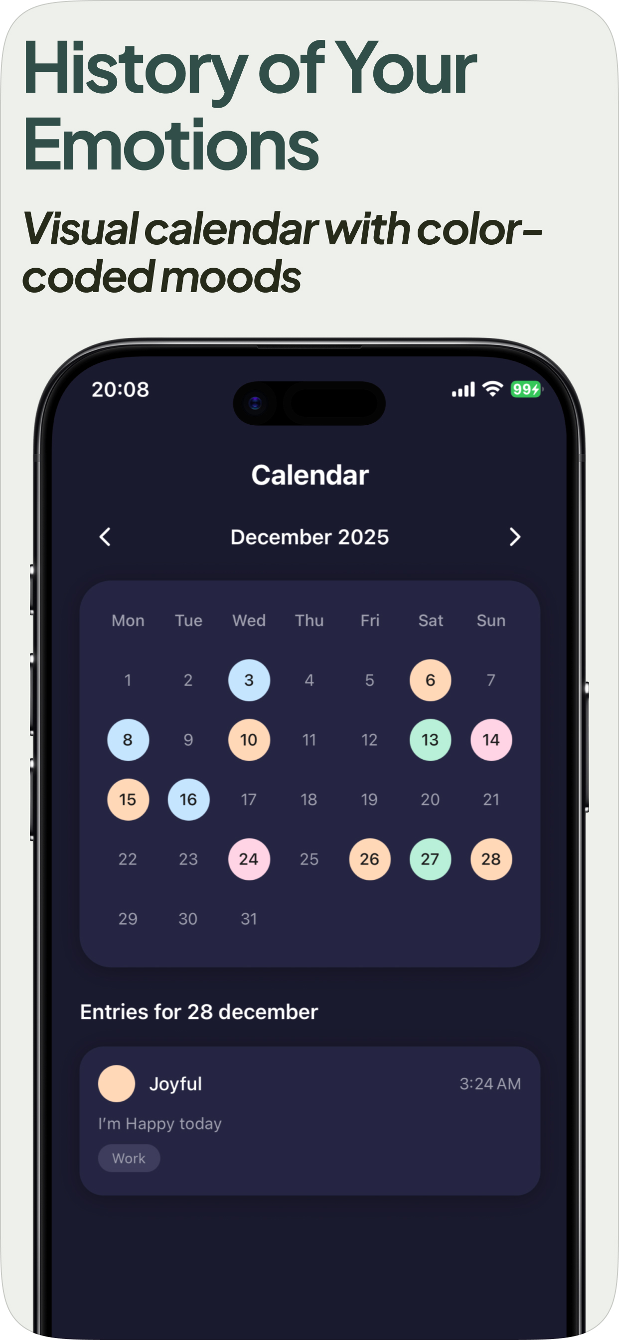 Mood Tracker: MoodVibe screenshot 4