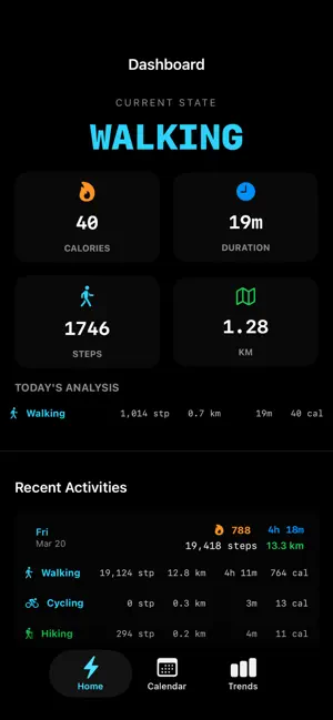 FitMove - Fitness Tracker screenshot 2
