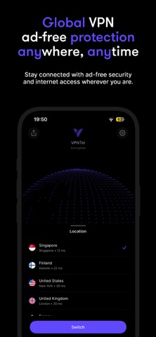 VPNTel: Fast & Secure Screenshot 2 of 3