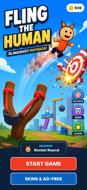 Fling the Human: Slingshot screenshot 1