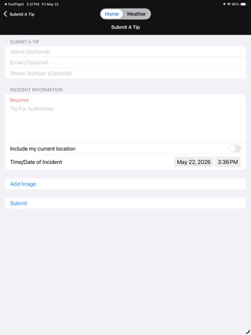 App screenshot