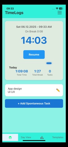 My TimeLogs Screenshot 2 of 10