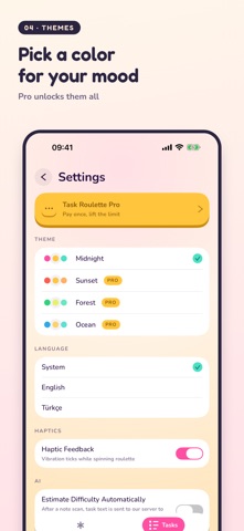 Task Roulette: Focus Spin Screenshot 4 of 4