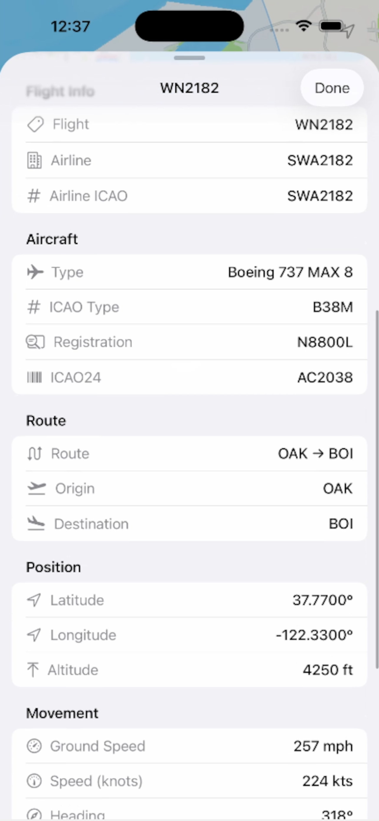 PlaneAboveMe screenshot 4