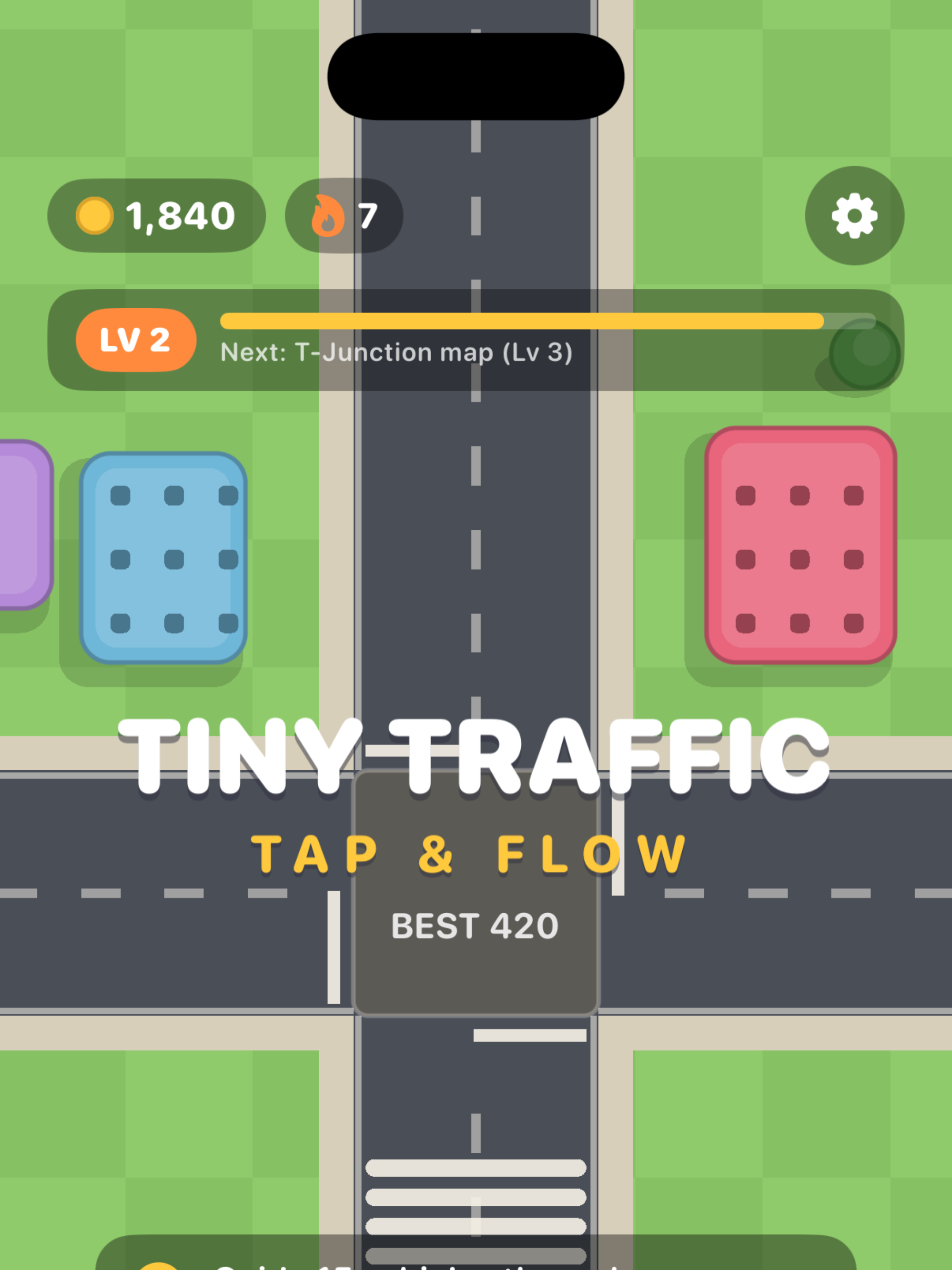 Tiny Traffic: Tap & Flow screenshot 13
