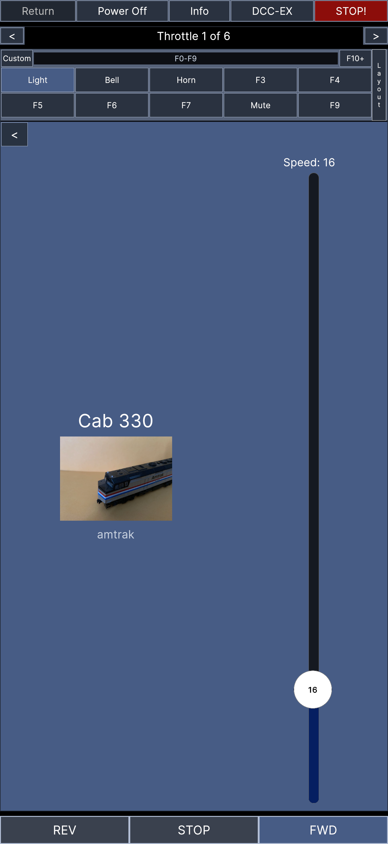 DCC Commander screenshot 4