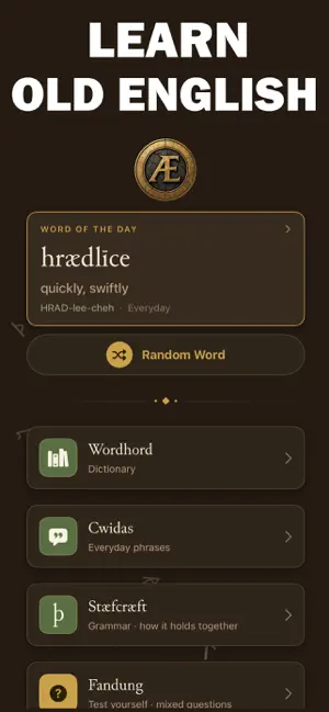 Old English: Learn Anglo-Saxon screenshot 1
