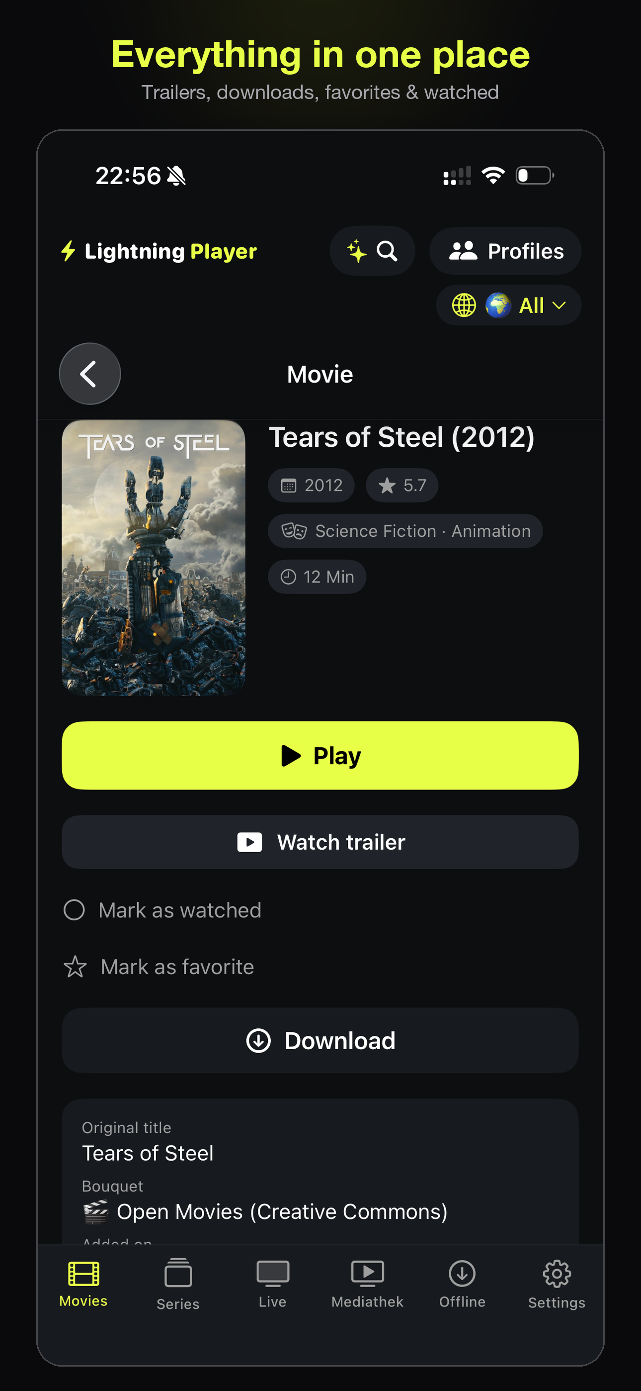 Lightning Player Pro screenshot 2