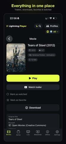 Lightning Player Pro Screenshot 2 of 10