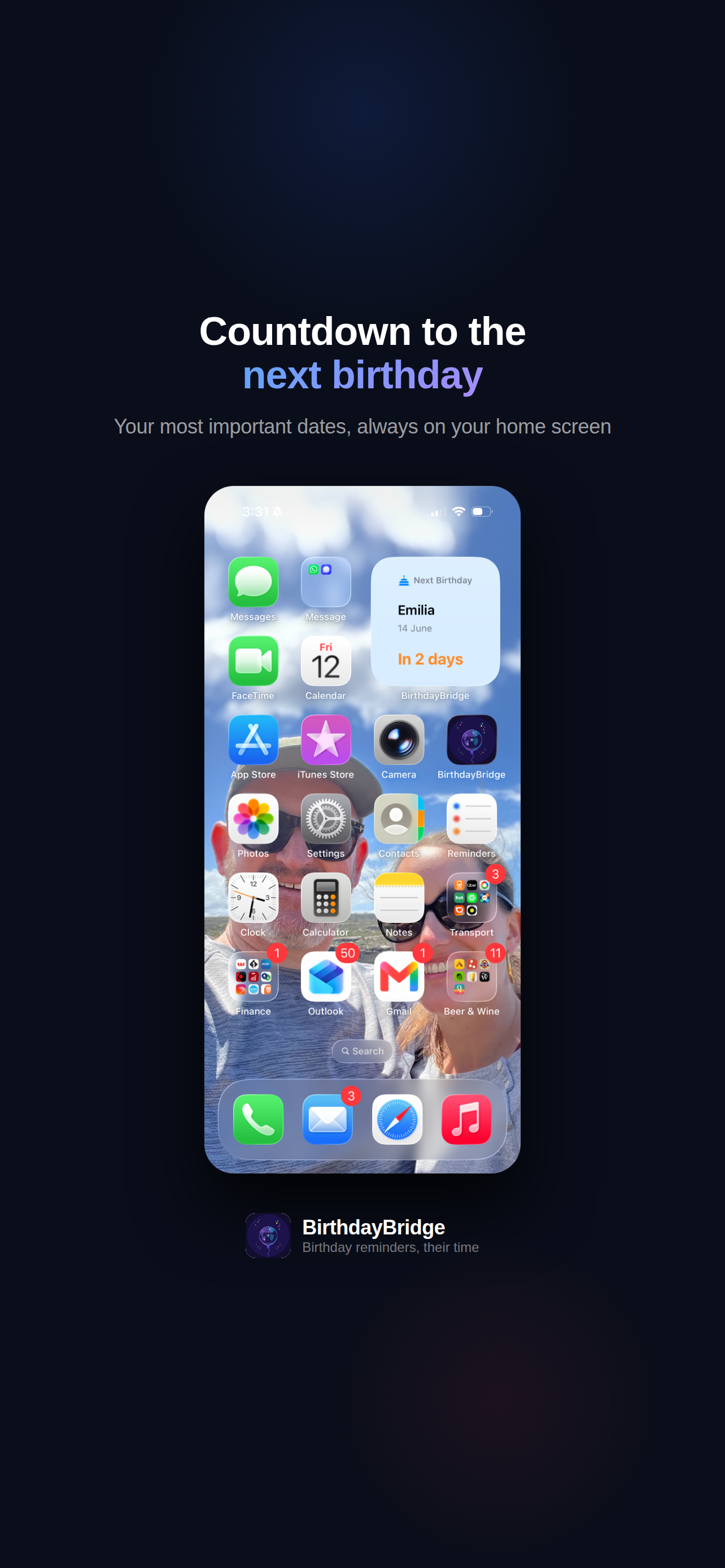 BirthdayBridge screenshot 5