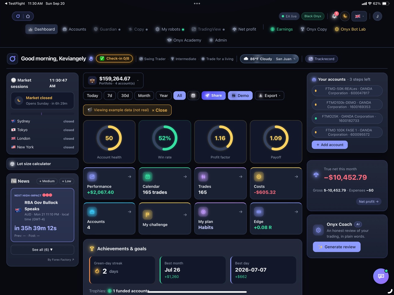 Screenshot 10 of Onyx Trading Live