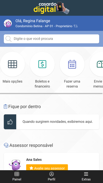 Casarão Digital Condomínios Screenshot