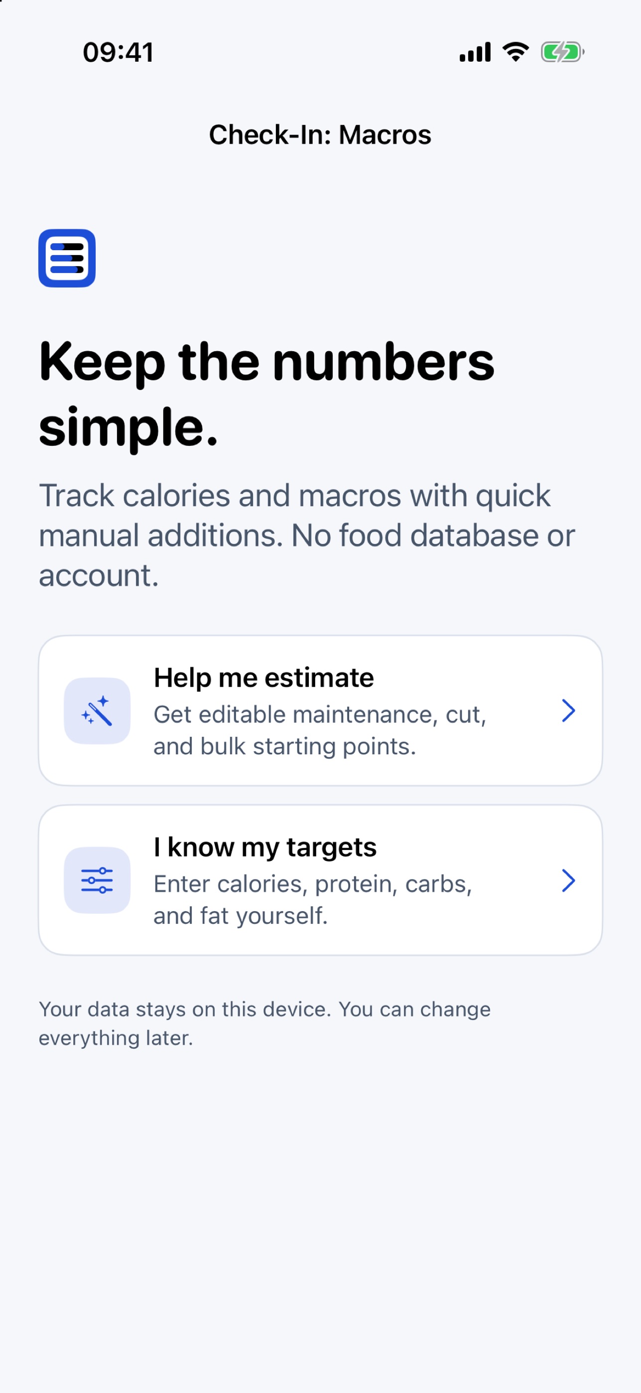 Screenshot 1 of Check-In: Macros